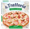 Пицца La Trattoria с ветчиной и грибами, 335 г