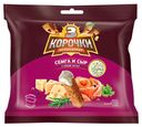 Сухарики ржано-пшеничные 3 Корочки семга и сыр с соусом тар-тар 85 г