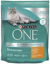 Сухой корм Purina ONE с курицей и злаками повседневный для взрослых кошек 750 г
