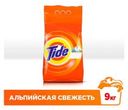 Стиральный порошок автомат «Альпийская свежесть» Tide, 9 кг
