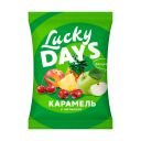 Карамель LUCKY DAYS® мини с фруктовой начинкой, 250г