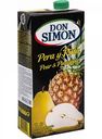 Нектар Don Simon Груша-ананас с мякотью, 1 л