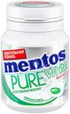 Жевательная резинка MENTOS Pure white со вкусом нежной мяты, 54г