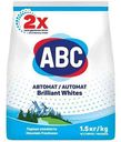 Стиральный порошок ABC Brilliant Whites Mountain Freshness, 1,5 кг