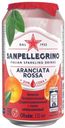 Напиток среднегазированный Sanpellegrino розовый апельсин сокосодержащий, 330 мл