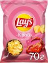 Чипсы картофельные LAY'S со вкусом краба, 70г