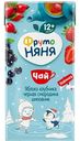 Чай детский ФрутоНяня Яблоко, клубника, черная смородина, шиповник с 12 месяцев, 200 мл