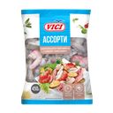 Ассорти из морепродуктов VICI Мороженое, с изделиями из сурими, 450г