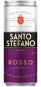 Сидр Santo Stefano Rosso красный полусладкий 6 % алк., Россия, 250мл