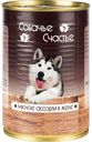 Корм для собак Собачье счастье Мясное ассорти в желе, 410 г