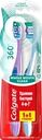 Зубная щетка COLGATE 360 Суперчистота всей полости рта, антибактериальная, средней жесткости, 1+1, 2шт