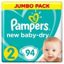 Подгузники Pampers New Baby,  для новорожденных, 2 (4-8 кг), 94 шт  