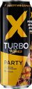 Напиток энергетический X-TURBO Party Энергия сочного манго тонизирующий газированный, 0.45л