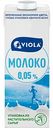 Молоко ультрапастеризованное Viola UHT обезжиренное 0,05%, 1 кг