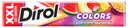 Жевательная резинка Dirol Colors XXL Ассорти фруктовых вкусов 19 г