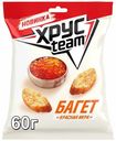 Сухарики пшеничные Хрусteam Багет Красная икра 60 г