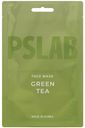 Маска д/лица Pslab GREEN TEA Противовоспалительная тканевая