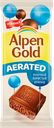 Шоколад ALPEN GOLD молочный пористый, 80г