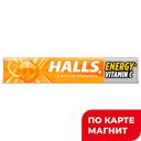 HALLS Карам лед вит С и вк апельс 25г фл/п(Монделис):12/360