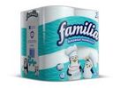 Бумажные полотенца Familia, 2 слоя, 4 рулона