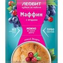 Смесь для выпечки Леовит Худеем за неделю Маффин с ягодами, 40 г