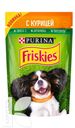 Корм PURINA FRISKIES с курицей в подливе для взрослых собак 85г