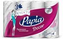 Бумажные полотенца Papia Decor 3 слоя 4 рулона