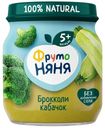 Пюре детское Фрутоняня 110г брокколи, кабачок