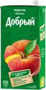 Нектар «Добрый» персик, яблоко с мякотью, 2 л