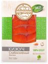 Кижуч «Меридиан» слабосолёный ломтики, 120 г