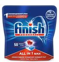 Таблетки для посудомоечной машины All in 1, Finish, 50 шт.