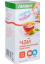 Чай для контроля и снижения веса Леовит Худеем за неделю Жиросжигающий комплекс, 25×2г