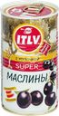 Маслины с косточкой ITLV Super черные, 350г