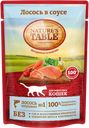 Корм консервированный для кошек NATURE'S TABLE Лосось в соусе, 85г