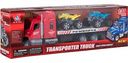 Игровой набор инерционный Jin Jia Toys грузовик с 2 квадроциклами 1:32
