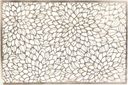 Салфетка сервировочная NIKLEN ПВХ 30x45см, золото, термостойкая матовое покрытие, Арт. 1158