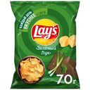 Чипсы картофельные Lays со вкусом молодого зеленого лука, 70г