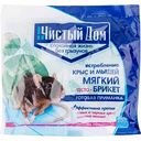 Тесто-брикет для истребления крыс и мышей Чистый дом готовая приманка, 200 г