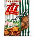 Сухарики-гренки Три Семёрки ржано-пшеничные со вкусом чеснока, 50г