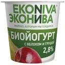 Биойогурт ЭкоНива яблоко-груша 2,8% БЗМЖ 125 г
