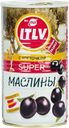 Маслины с косточкой ITLV Super черные, 350г