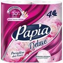 Туалетная бумага Papia Deluxe Paradiso dei Fiori 4 слоя, 4 рулона