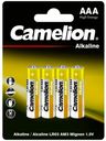 Camelion Normal Alkaline BL4  LR03 (LR03-BP4NR, батарейка,1.5В)
