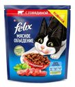 Корм для кошек Felix Мясное объедение с говядиной 600г