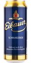 Пиво Eibauer Schwarzbier темное фильтрованное 4,5 % алк., Германия, 0,5 л