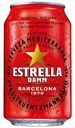 Пиво Estrella Damm светлое фильтрованное пастеризованное 4,6% 0,33 л
