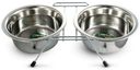 Миска для животных Triol металлическая на подставке 460 мл