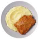 Шницель куриный с картофельным пюре Пятёрочка Кафе, 250г