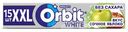 Жевательная резинка Orbit White Сочное яблоко без сахара, 20.4г