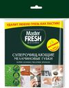 Губки для мытья посуды MASTER FRESH меламиновые, 2шт